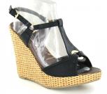 Wholesale spot on fashion platform wedge sandals, 0211, GY footwear.co.uk wholesalers, 十二.九九