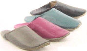 Wholesale fashion leather slippers, 1020-0109, gyfootwear.co.uk, wholesaler