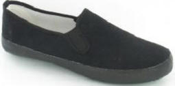 wholesale Twin Gusset plimsolls 0220, GY footwear wholesaler, 五.五