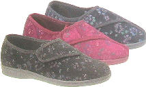 Wholesale womens Velcro slippers, 0211, GY footwear wholesaler 家