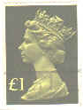 零售英国邮票，1977年英国邮票，1英镑邮票。批发世界各地邮票，四五，二00八