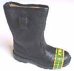 retail Leather steel toe safety working Rigger, furlined Boots, footwear retailer