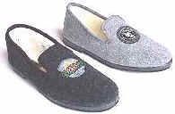 retail fur lined slippers, GY footwear