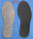 Quality charcoaled insoles HM2-2