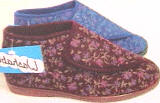 Wholesale machine washable slippers, Velcro fastening bootees, BRENDA 226-0108, 0210 www.gyfootwear.co.uk wholesaler, 八.五玫