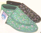 Wholesale machine washable slippers, Velcro fastening bootees, BRENDA, 227-0108, 0210 www.gyfootwear.co.uk wholesaler, 八.五玫