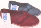 Wholesale machine washable slippers, Velcro fastening, SOPHIA, 230-0108, 0210 www.gyfootwear.co.uk wholesaler, 八.九九玫