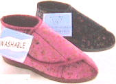 Wholesale machine washable slippers, Velcro fastening bootees, 293-0108, 0210 www.gyfootwear.co.uk wholesaler, 五.九九玫
