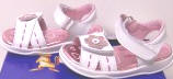 Wholesale Children's fashion leather sandals, 0220, 854-0106, GY footwear wholesaler